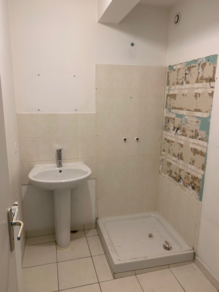 Rénovation totale d'une salle d'eau